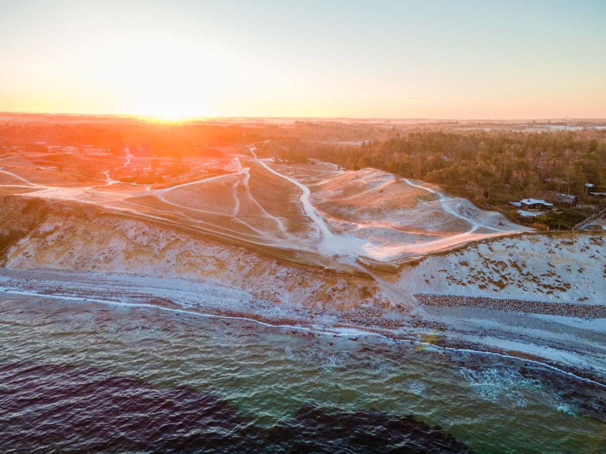gåtur nordsjælland naturen strand bakker