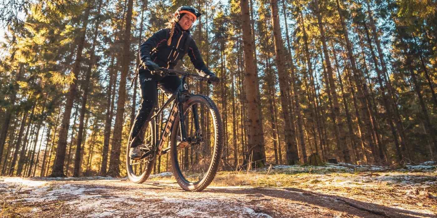 mountainbike gribskov heatherhill natur shelter