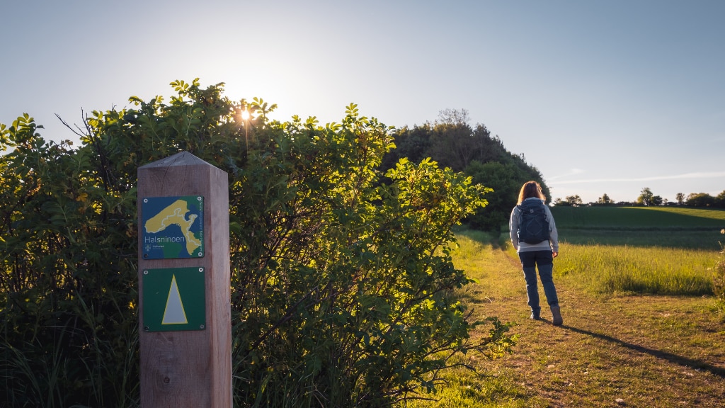 Halsninoen. 52 km vandrerute i Halsnæs