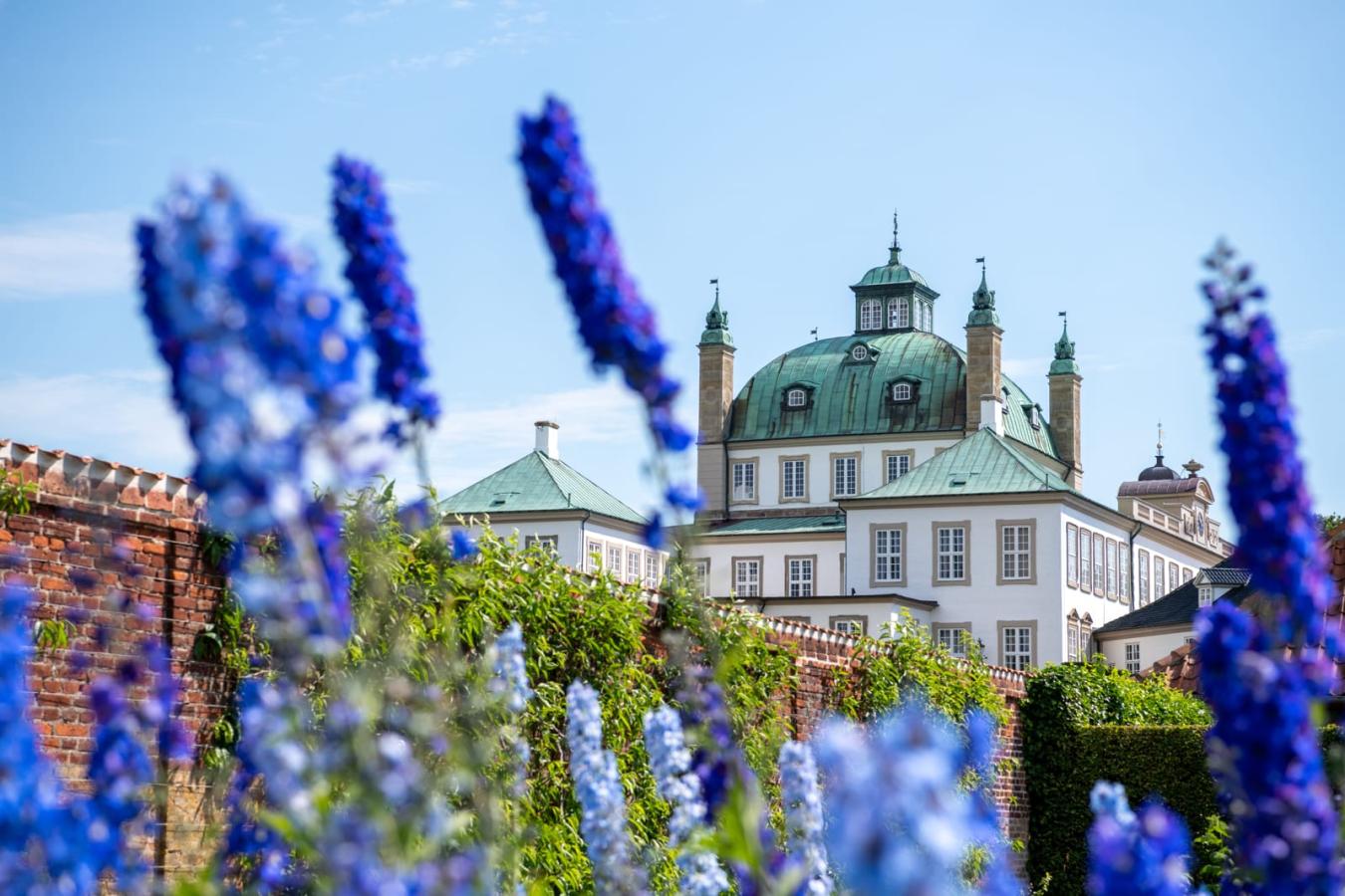 Den smukke slotshave på Fredensborg Slot
