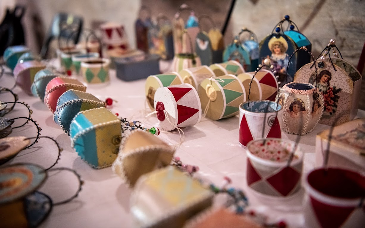 Julemarked på Grønnessegaard Gods ved Hundested