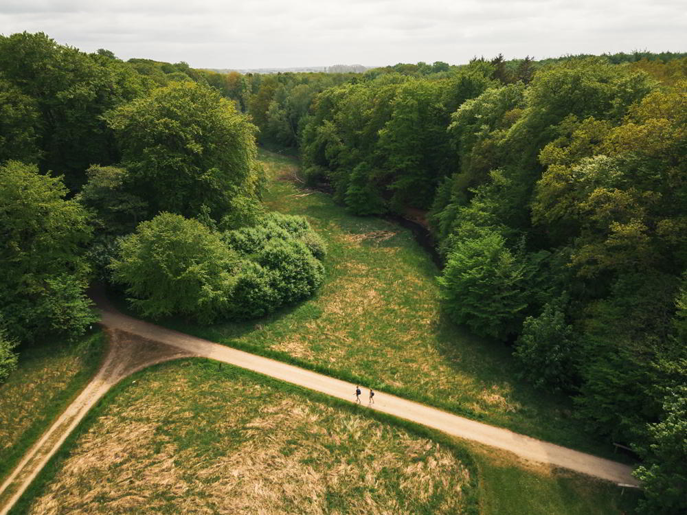 Tisvildevejen fra Hillerød til Melby Overdrev