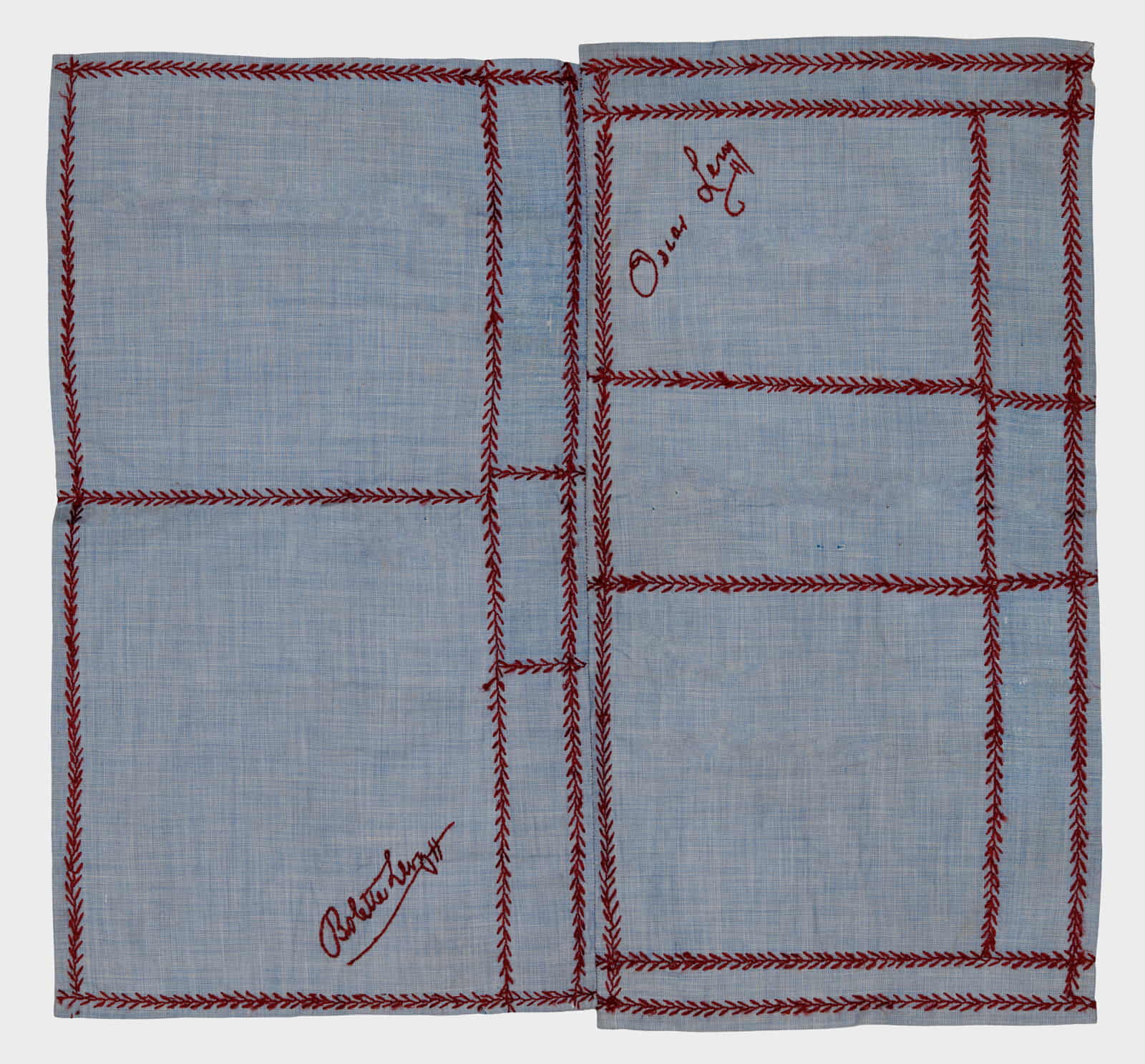 Napkins from Theresienstadt