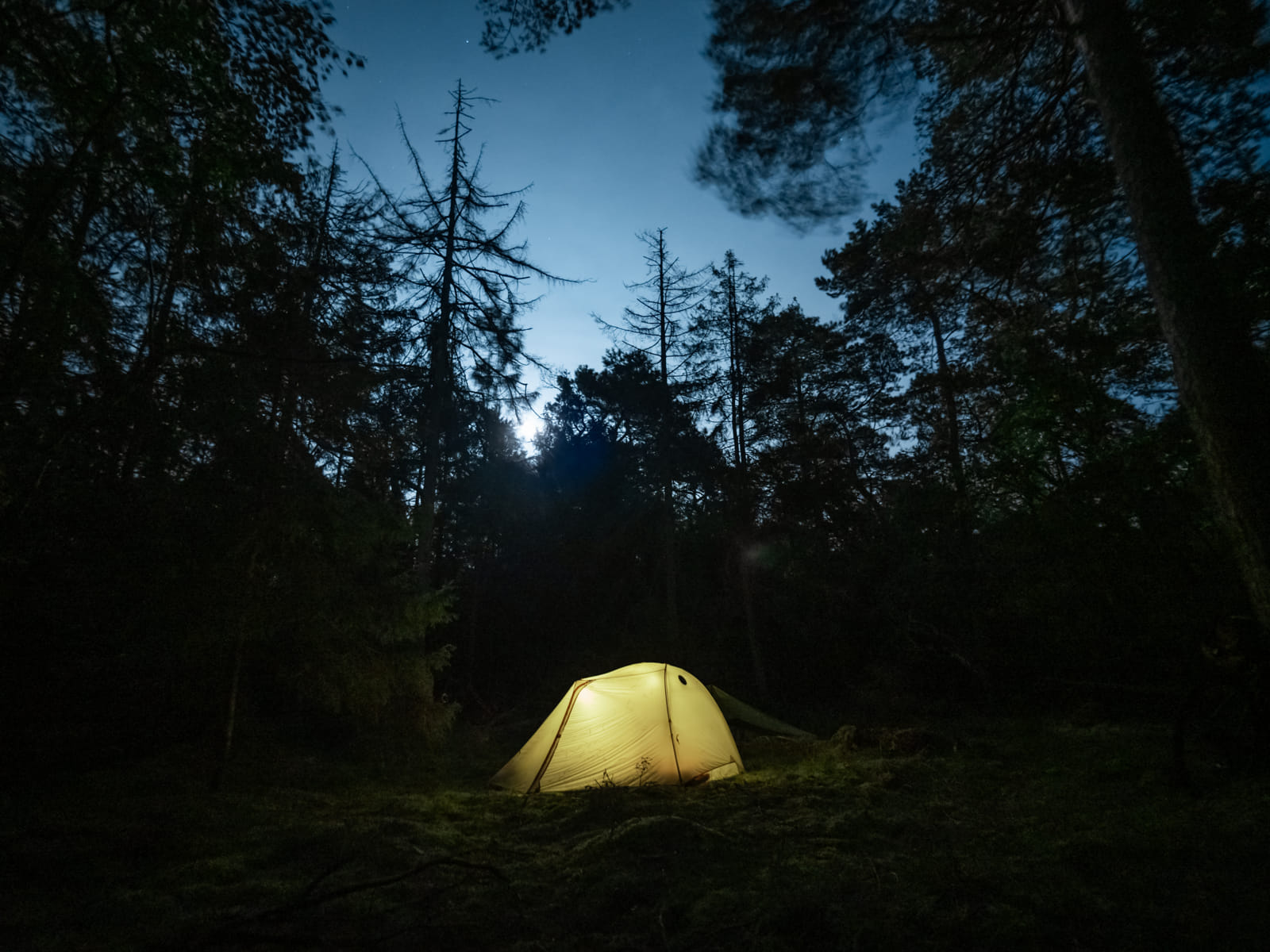 Overnatning i det fri i Nordsjælland