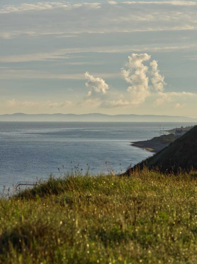 Sverige ses i baggrunden fra Heatherhill i Nordsjælland