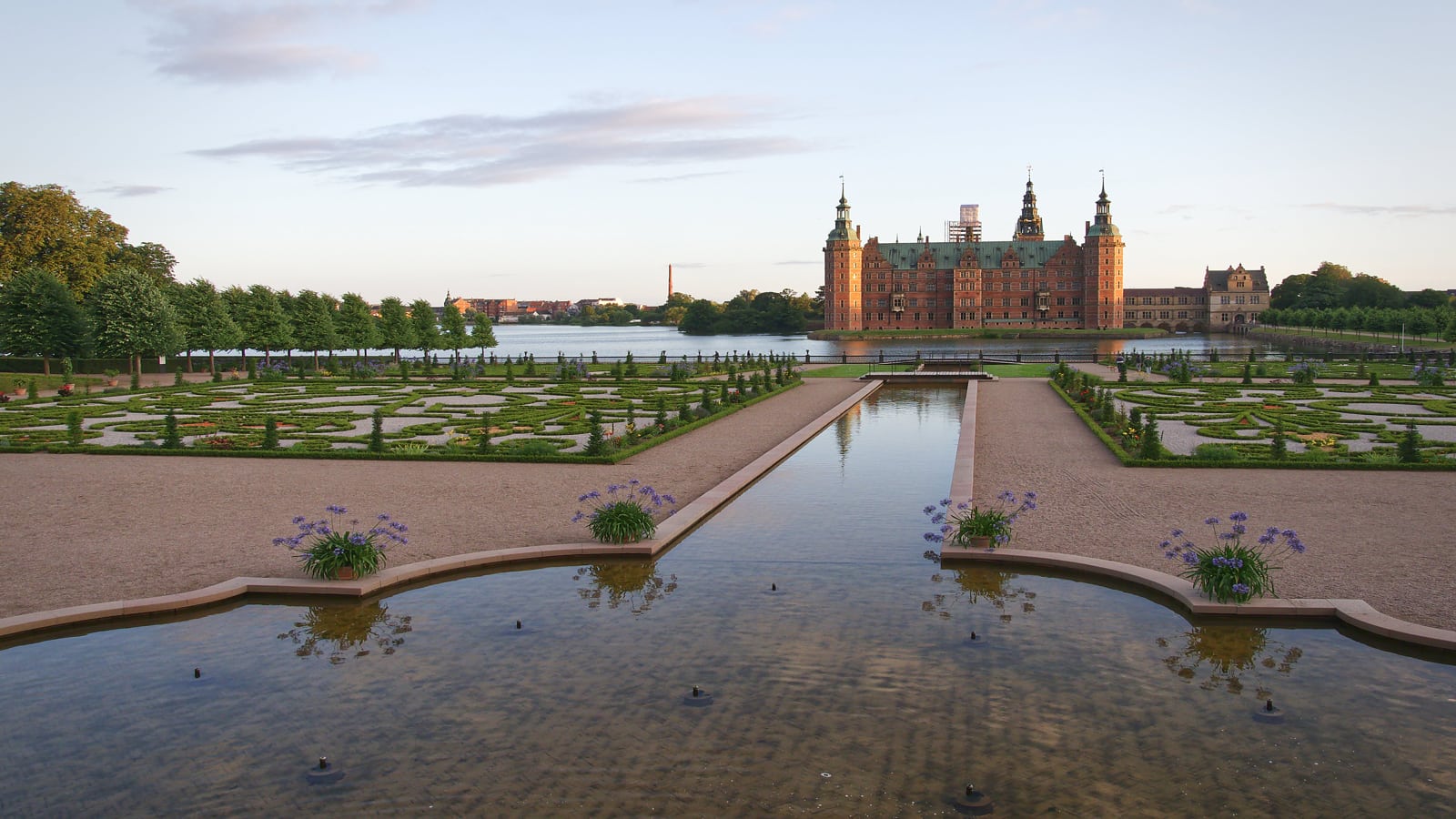 Frederiksborg Slot med Barokhave