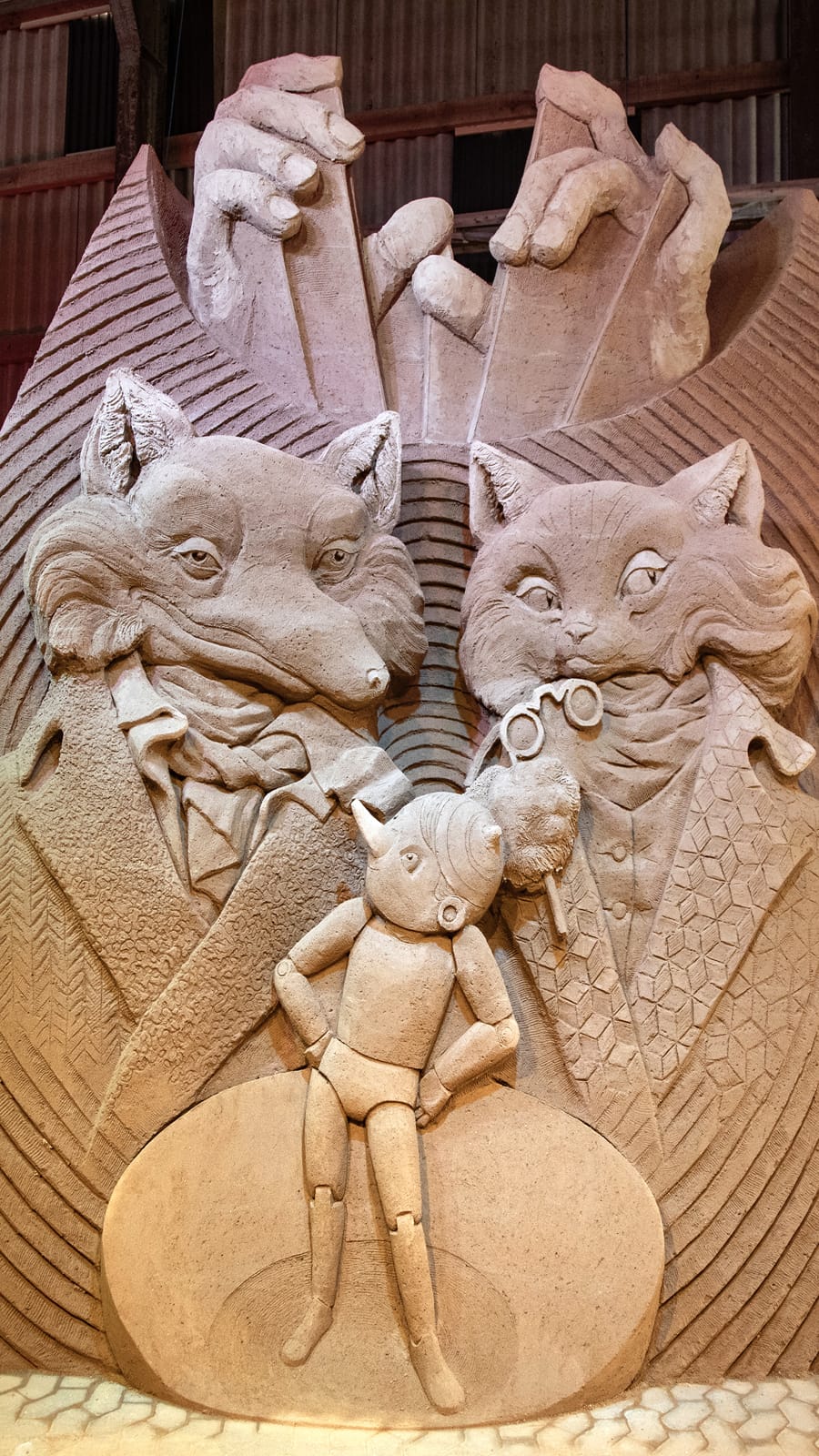 Hundested Sandskulptur Park - Se smukke sandskulpturer på Havnen i Hundested