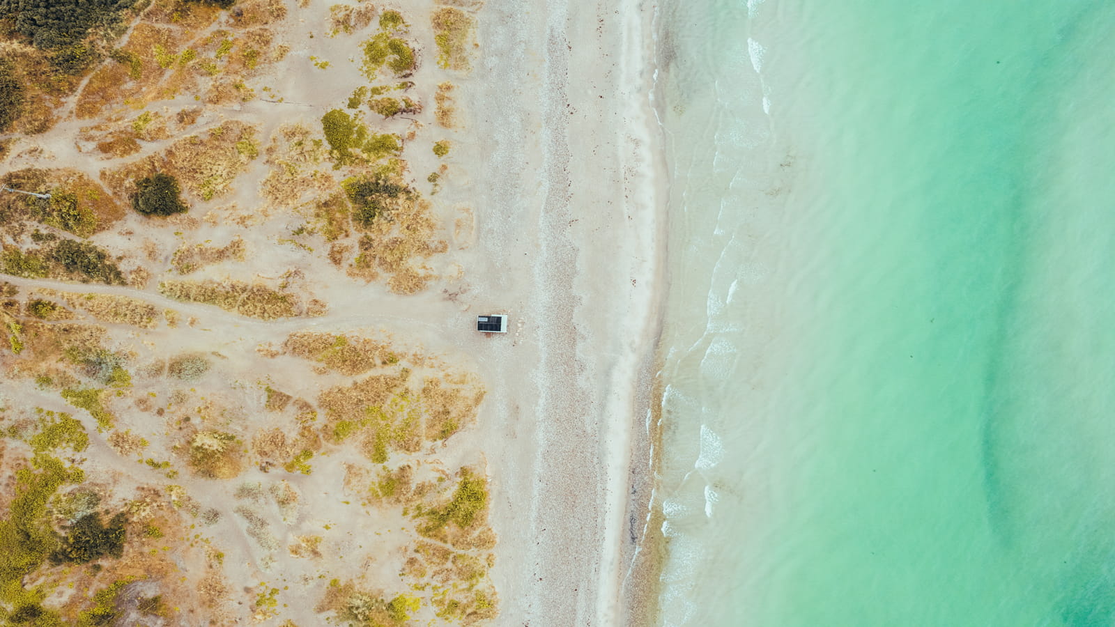 Stranden ved Melby OVerdrev