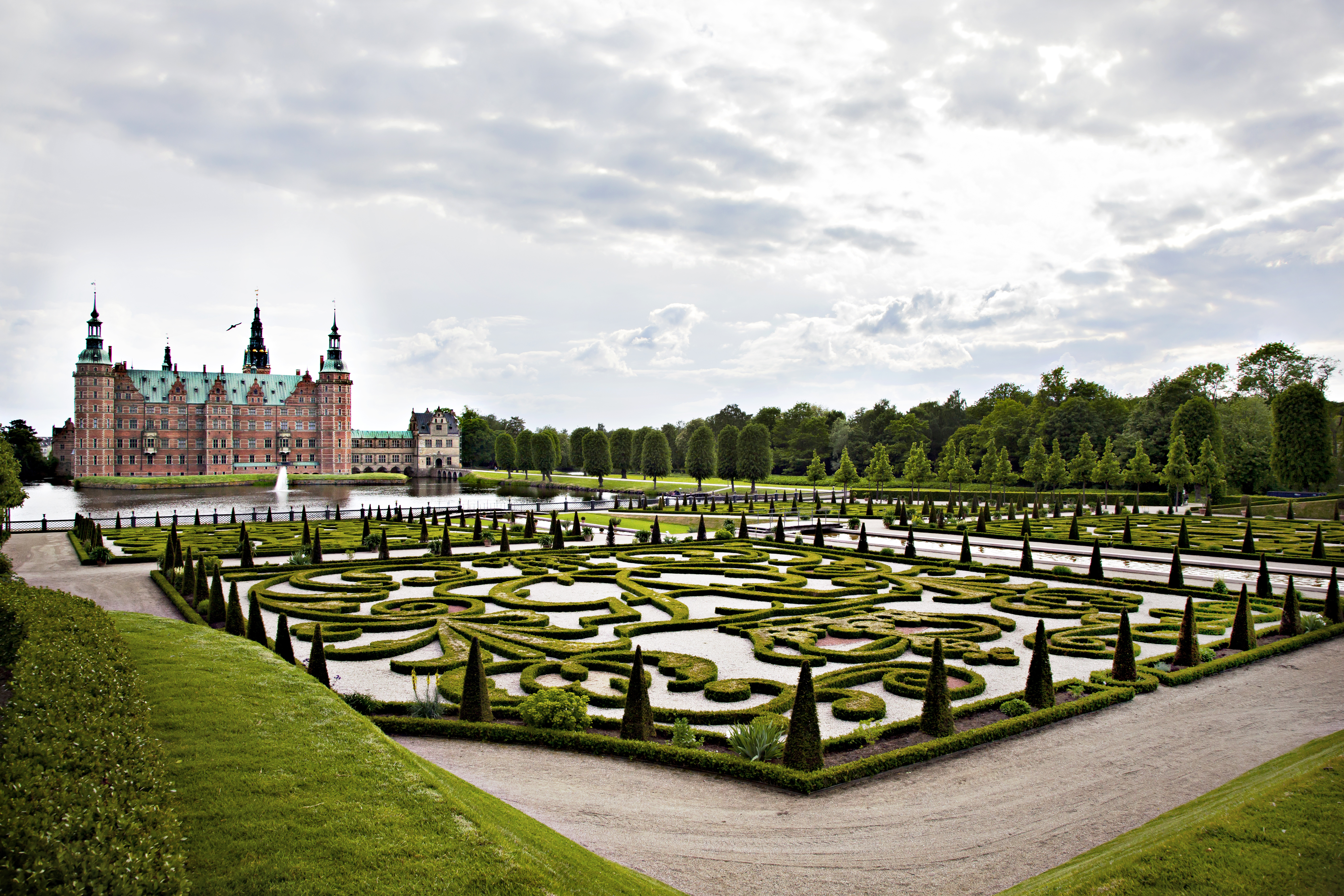 Frederiksborg Slot og Barokhaven