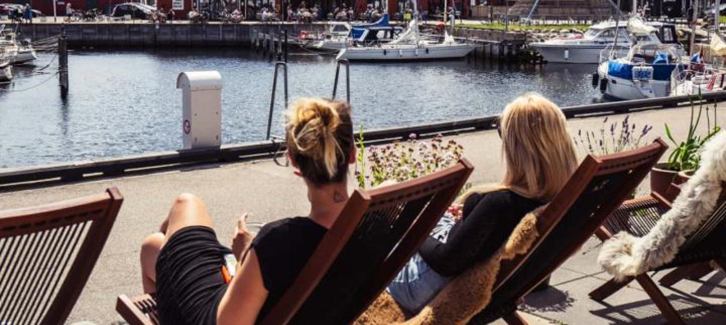 Havnehygge på Hundested Havn