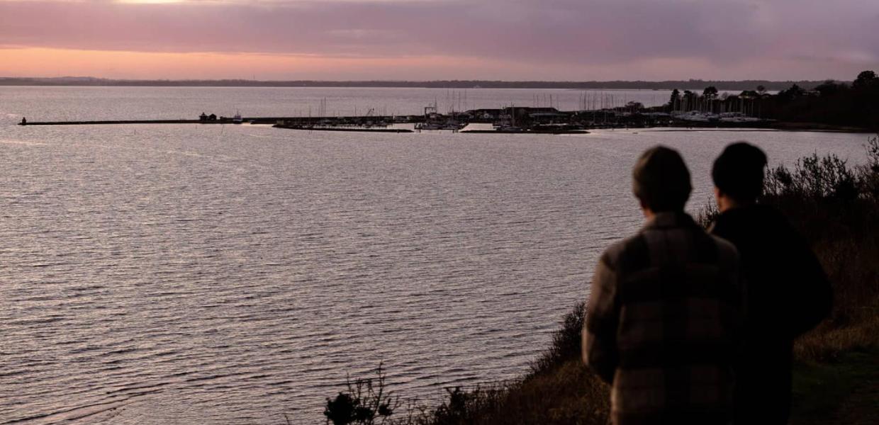 View of Lynæs Harbour