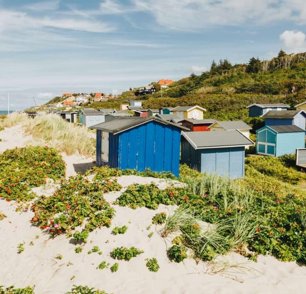 Tisvildeleje Strand en skøn sommerdag.