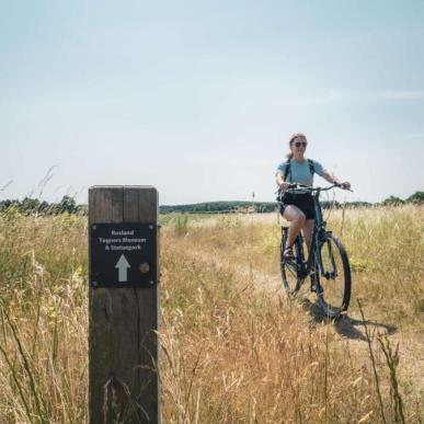 På cykeltur i Nordsjælland