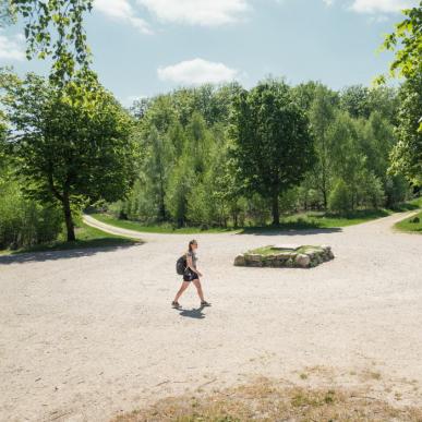 Tisvildevejen fra Hillerød til Melby Overdrev