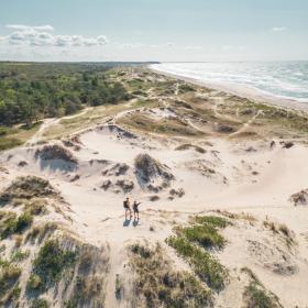 Melby Overdrev is a heath and natural area between Liseleje and Tisvildeleje.